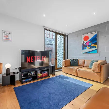 Free Parking - Roof Terrace - Luxury Townhouse Villa Manchester Exterior photo